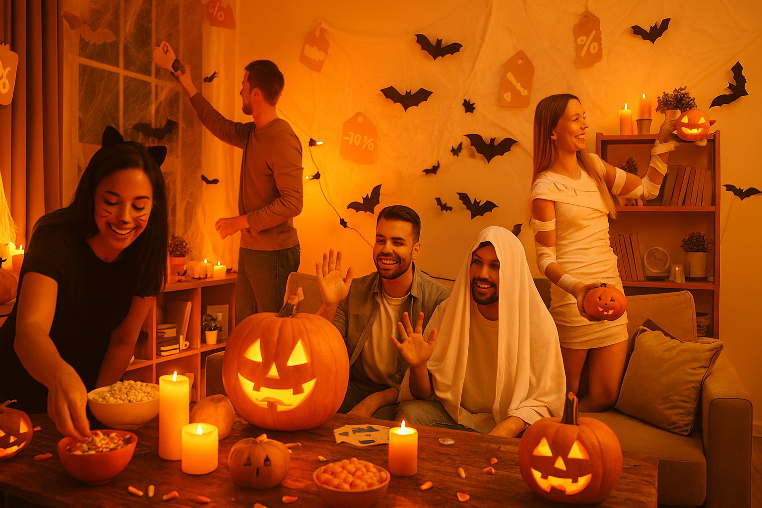 Budgetfreundliche Halloween-Party-Ideen mit Rabattgutscheinen