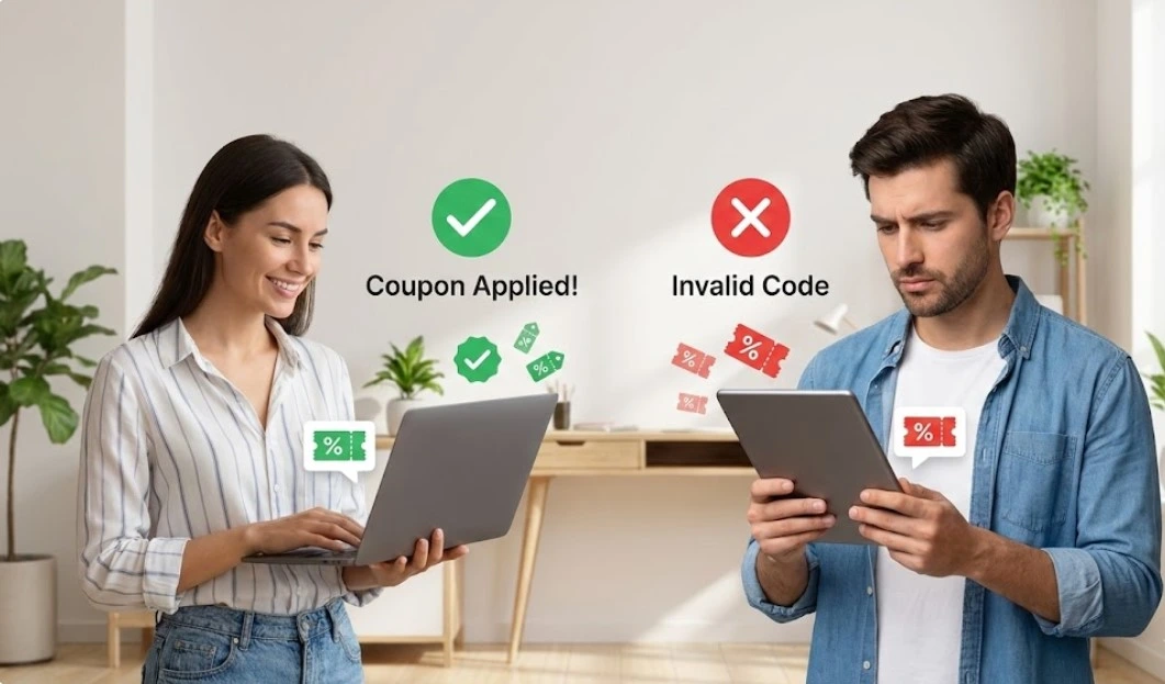 Ist es sicher, Gutscheincodes von Coupon-Websites zu nutzen?
