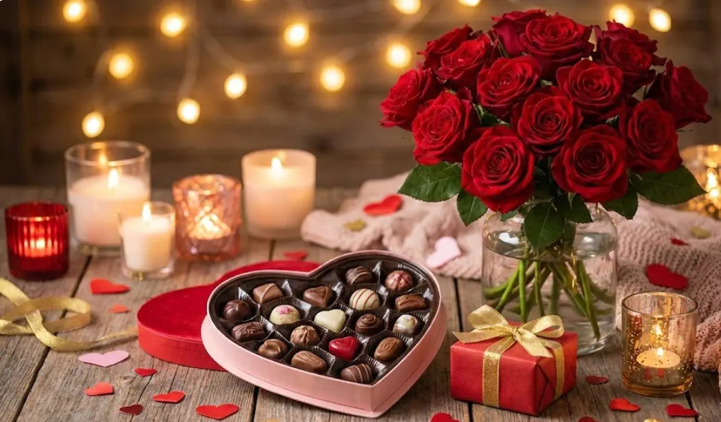 Valentinstag Blumen & Schokolade – Gutscheine & Rabatte