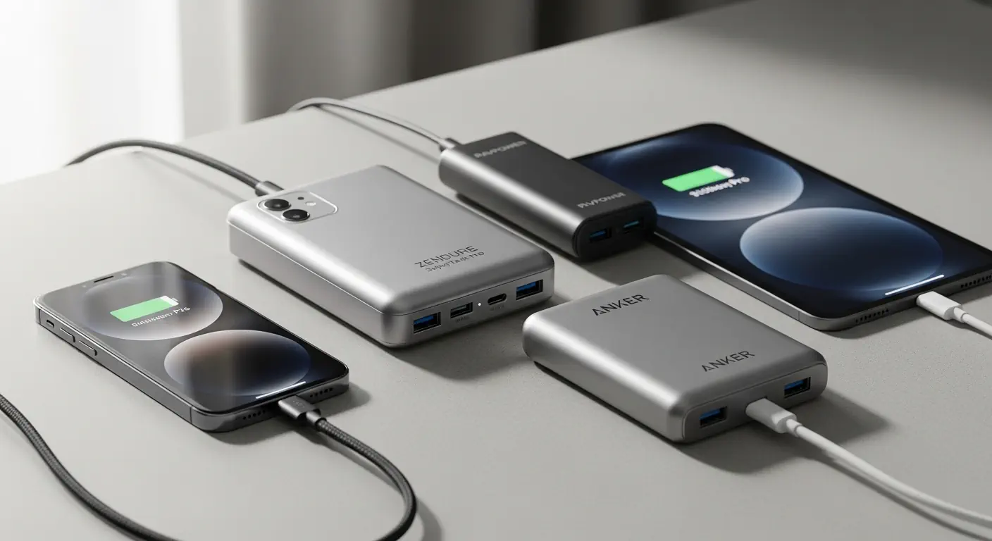 Zendure vs. Anker vs. RavPower: Die besten Powerbanks 2026