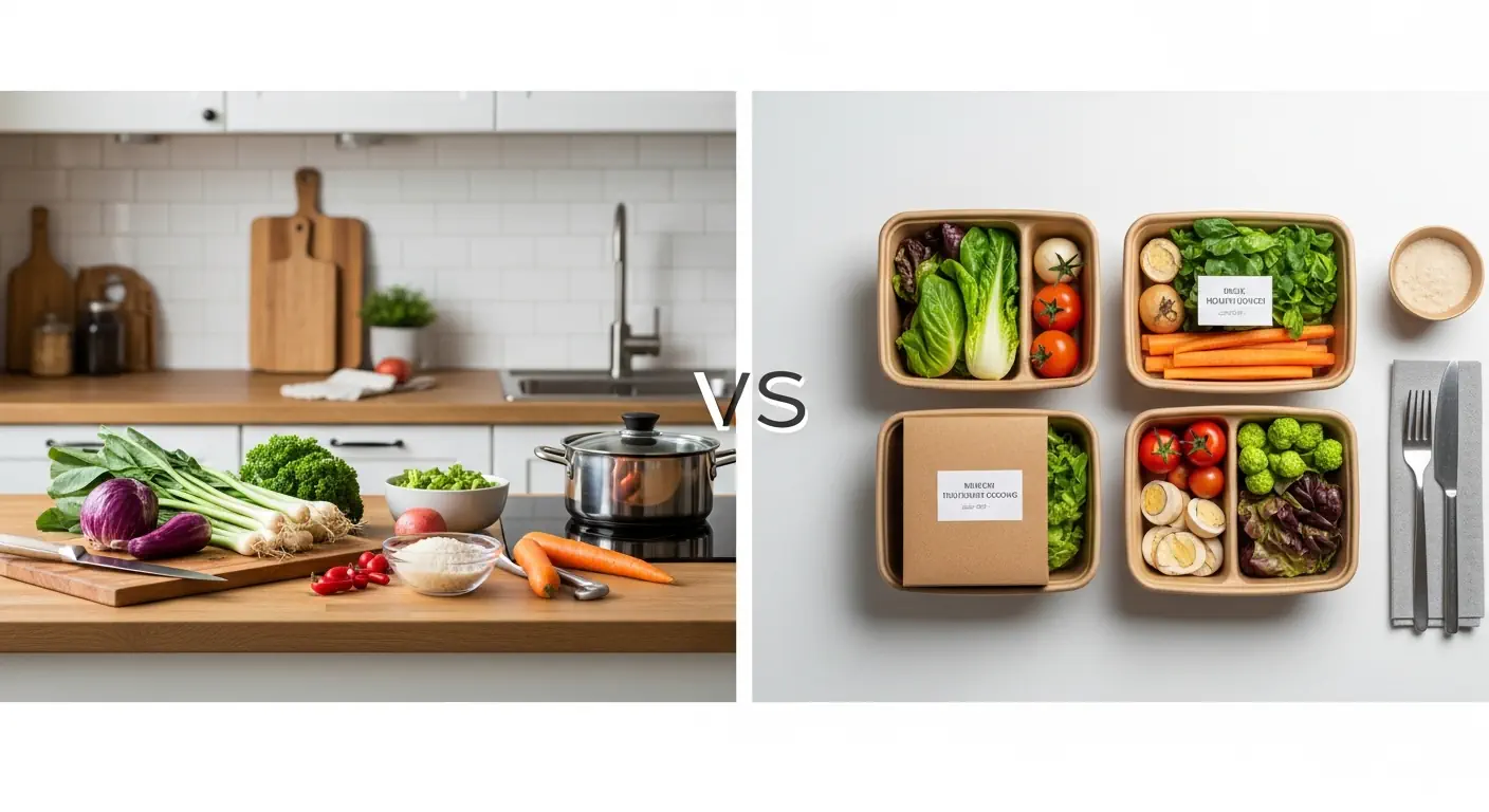 Gesund essen ohne viel Geld: Purora vs. selbst kochen