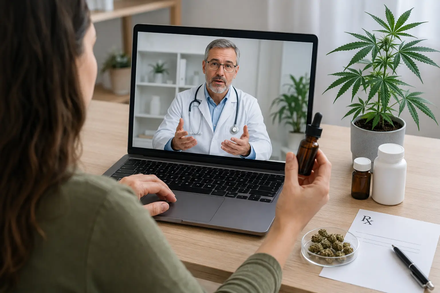 Wie bekomme ich ein Cannabis-Rezept online in Deutschland?