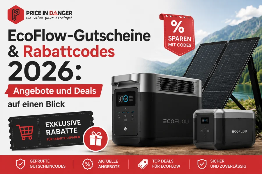 EcoFlow-Gutscheine & Rabattcodes 2026: Angebote und Deals auf einen Blick