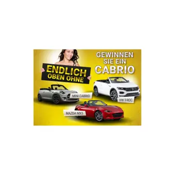 Cabrio Gewinnspiel Gutscheincode