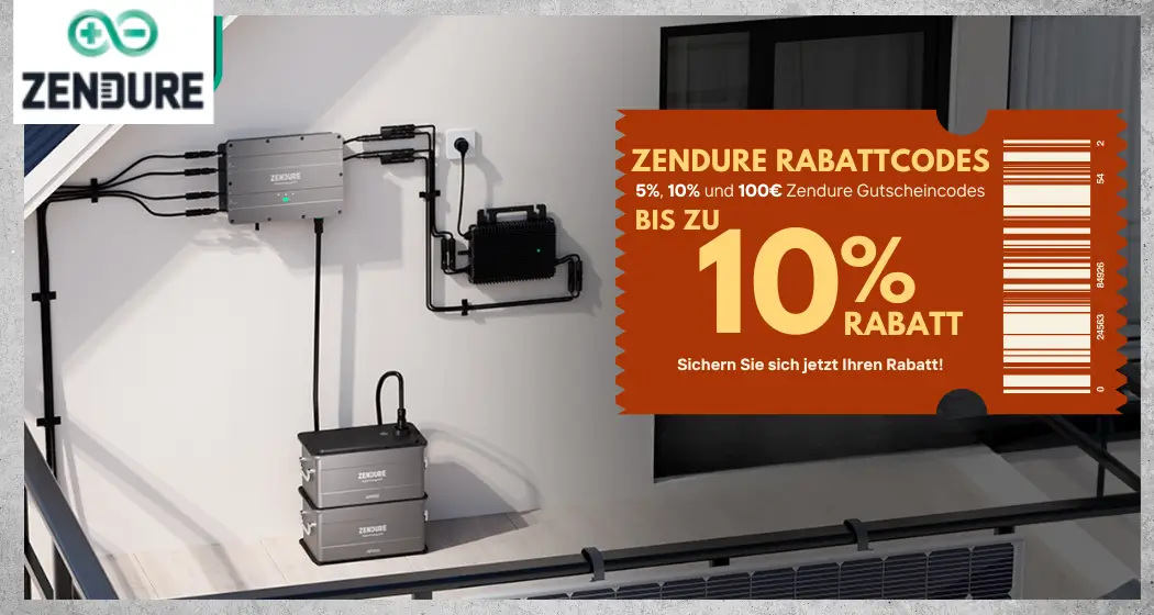 Verifizierte Zendure Gutscheine und Rabattcodes